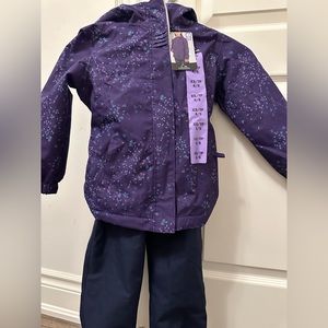 Paradox snow pants jacket set 4 to 5 years